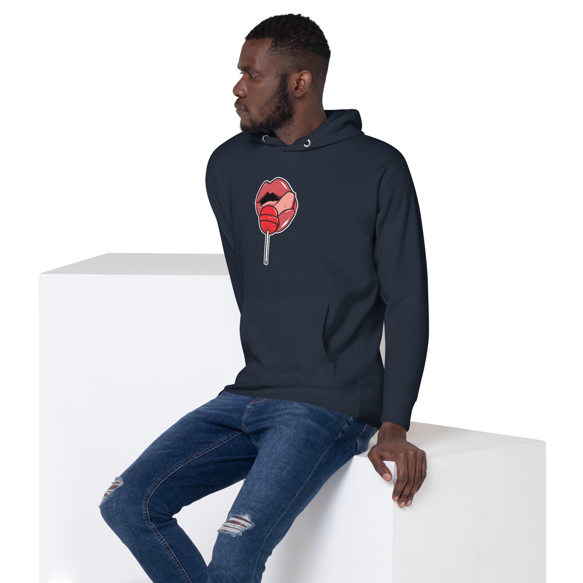 Graphic Novelty Hoodie - Like a Lollipop