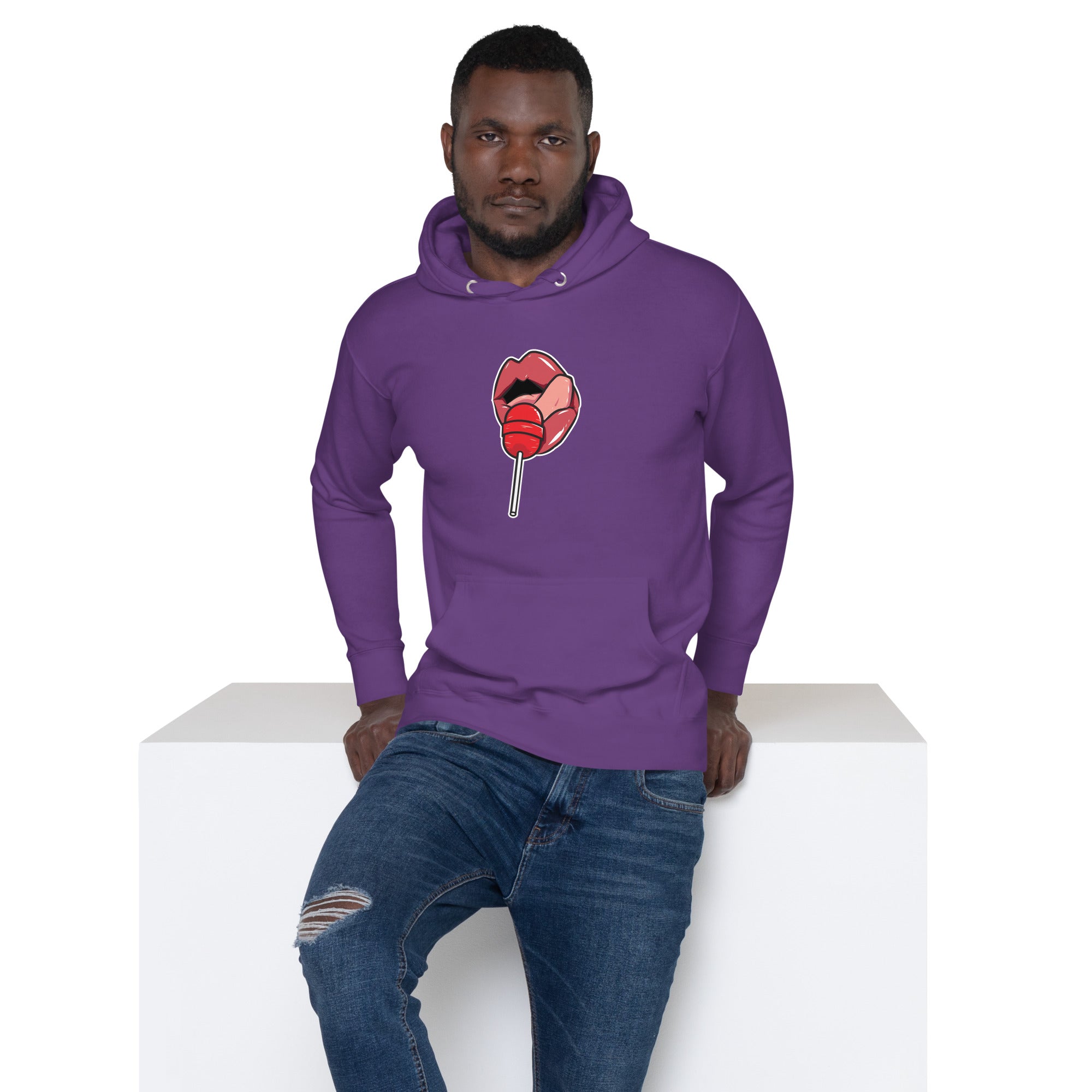 Graphic Novelty Hoodie - Like a Lollipop