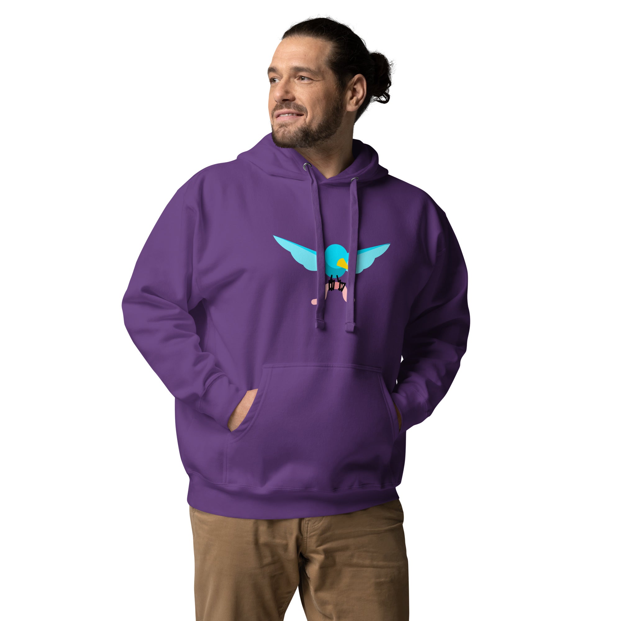 Graphic Novelty Hoodie - Early Bird