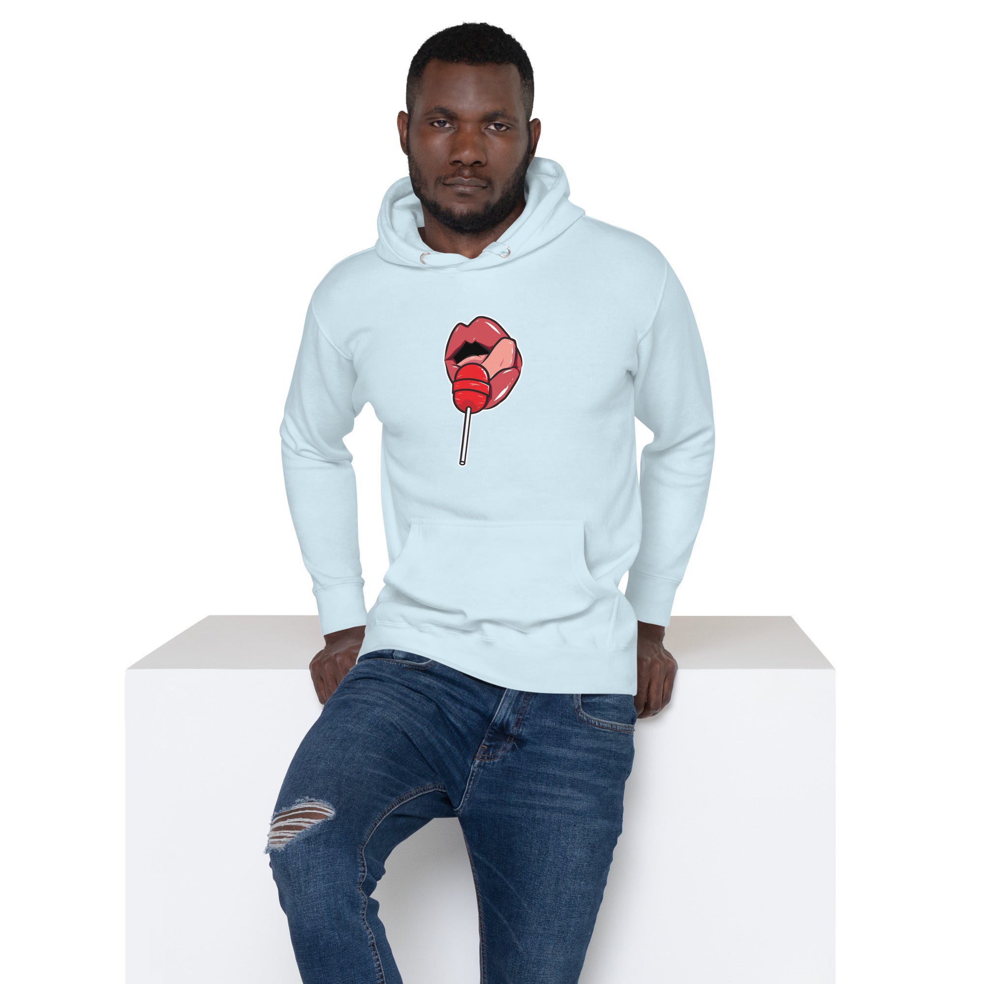 Graphic Novelty Hoodie - Like a Lollipop