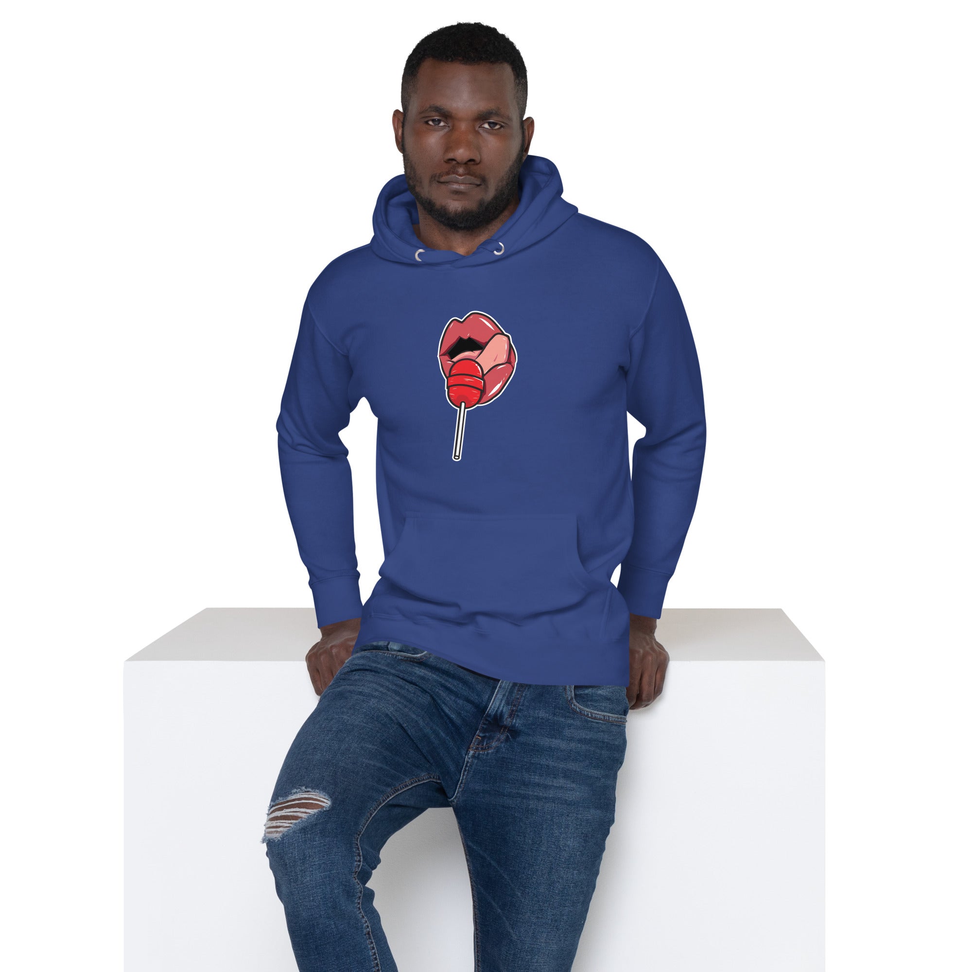 Graphic Novelty Hoodie - Like a Lollipop