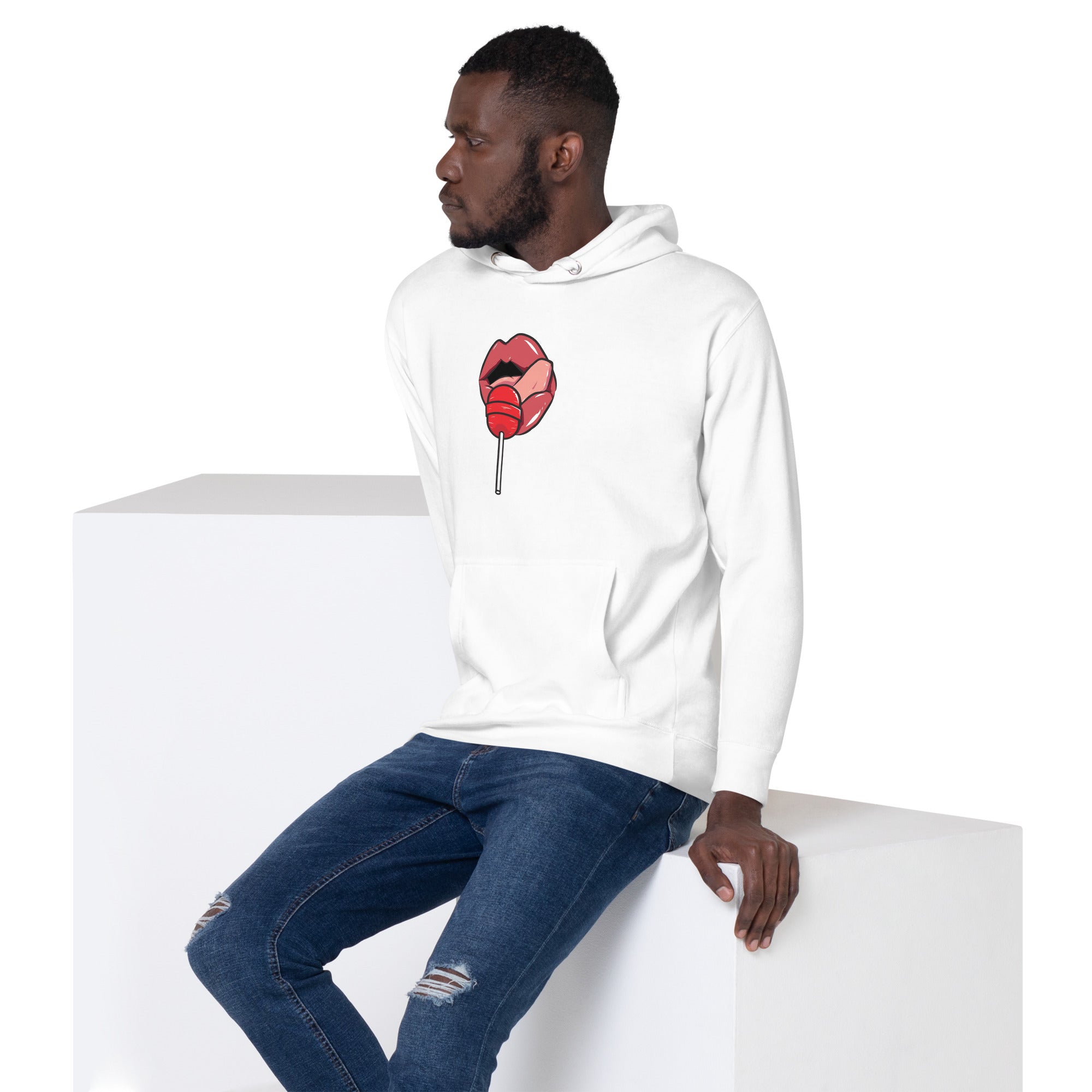 Graphic Novelty Hoodie - Like a Lollipop