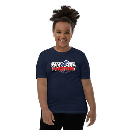 Youth Short Sleeve T-Shirt - My Vote Matters