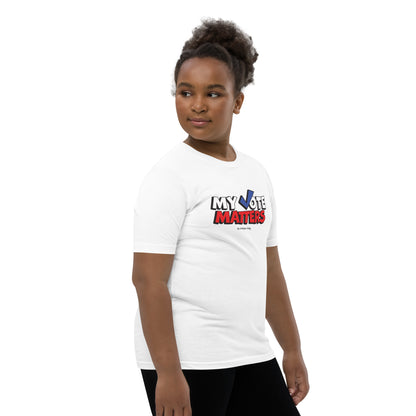 Youth Short Sleeve T-Shirt - My Vote Matters