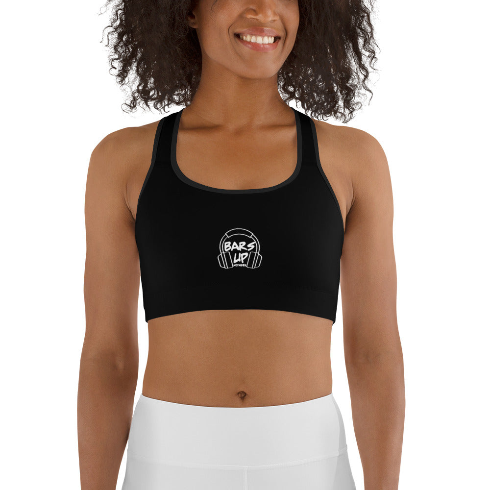 Women's Medium Support Racerback Sports Bra - BARS UP