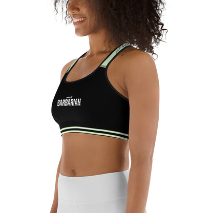 Women's Medium Support Racerback Sports Bra - BARBARIAN