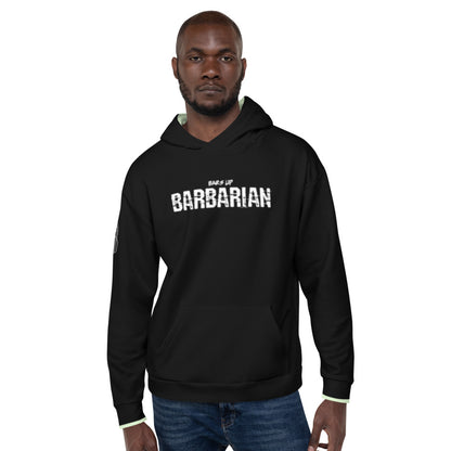 Hoodie Long Sleeve Casual Graphic Sweatshirt - BARBARIAN