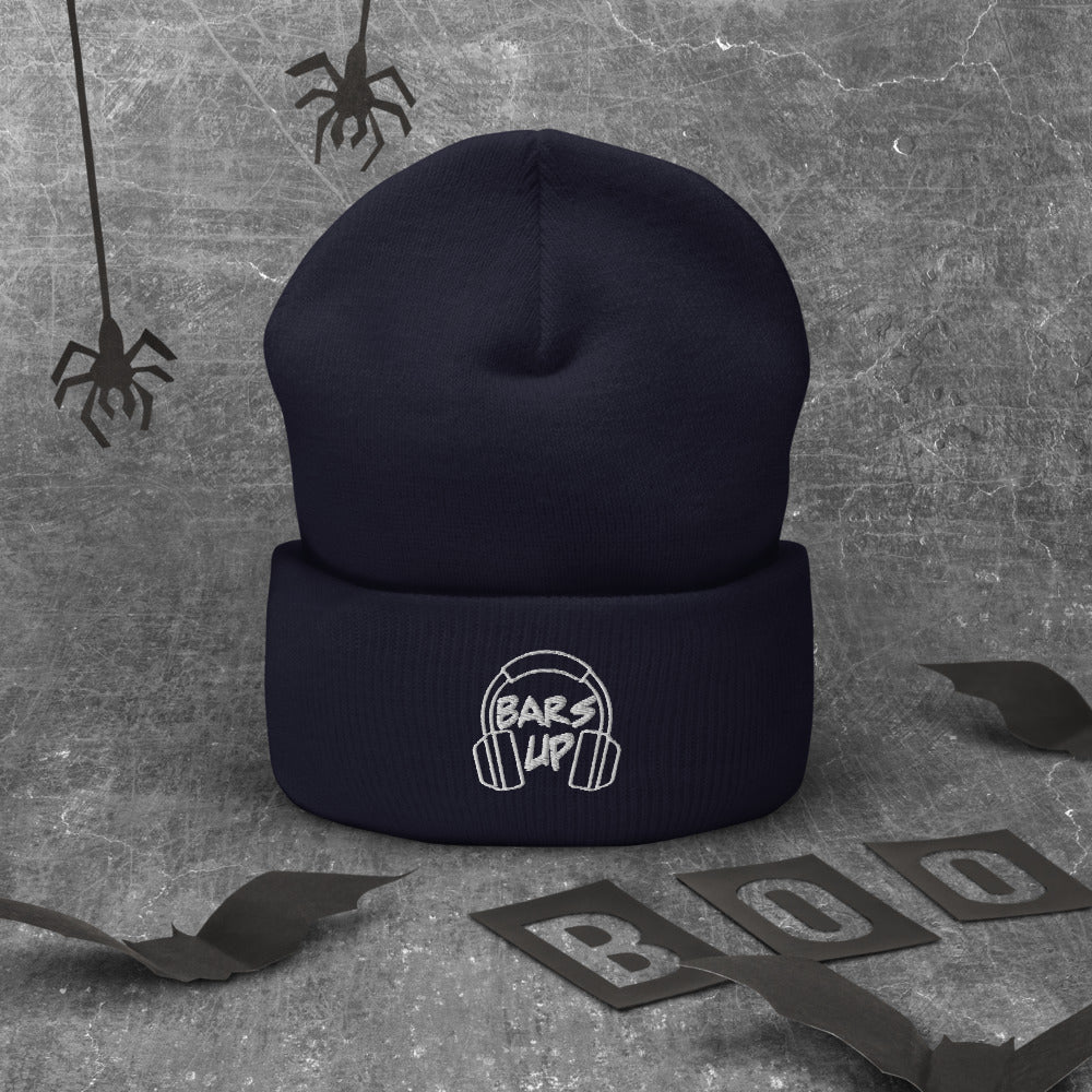 BARS UP - Cuffed Beanie (Dark)