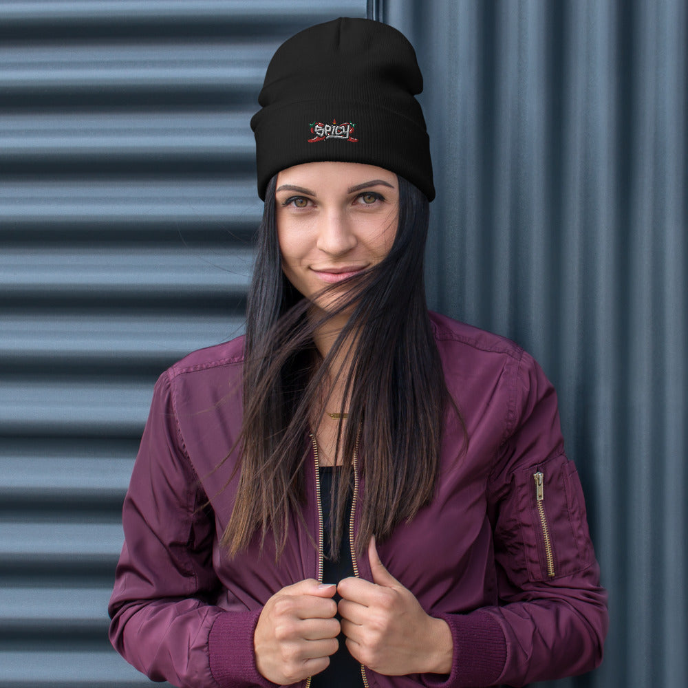 BARS UP - SPICY - Embroidered Beanie