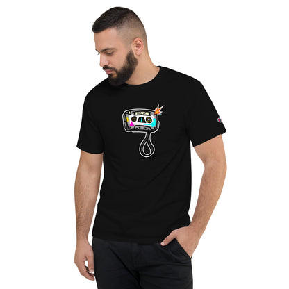 BARS UP - TILL THE TAPE POP - Men's Champion T-Shirt