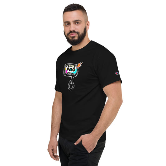 BARS UP - TILL THE TAPE POP - Men's Champion T-Shirt