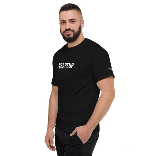 BARSUP HASHTAG - Men's Champion T-Shirt (BLACK)