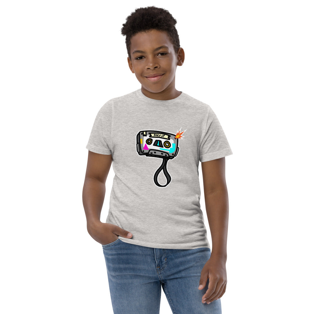 BARS UP - TILL THE TAPE POP - Youth jersey t-shirt